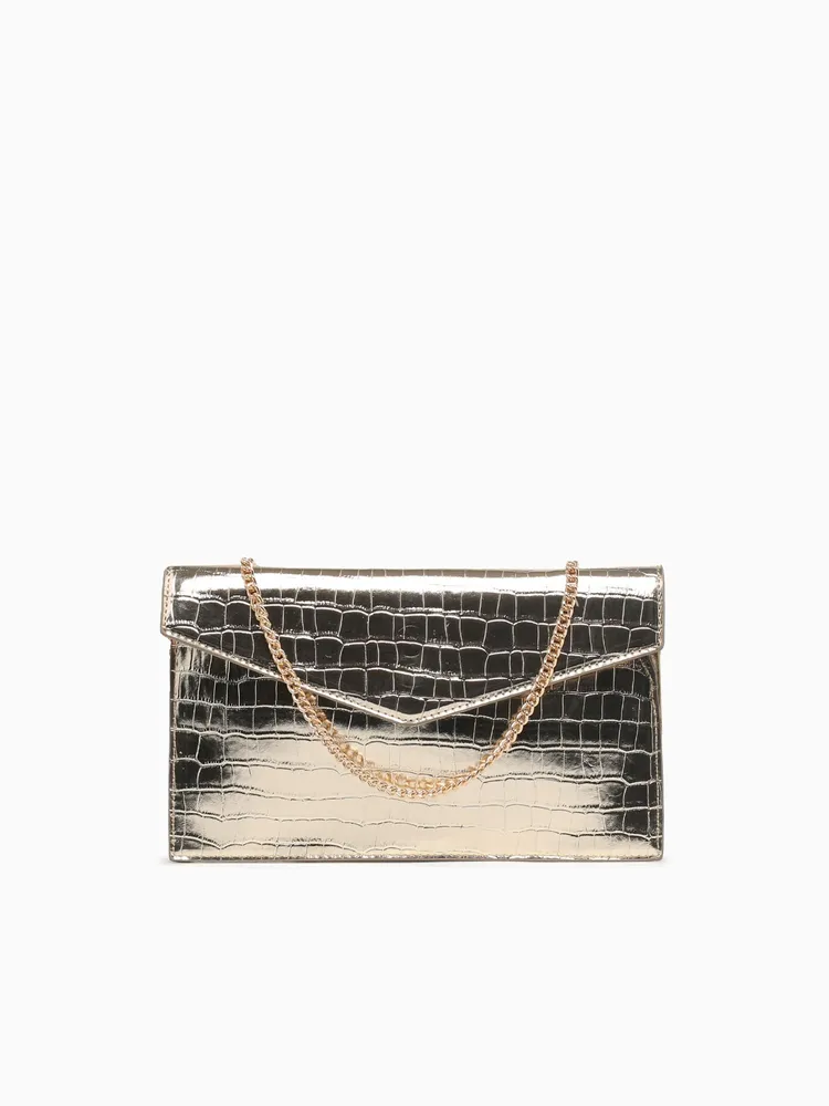 Katniss Clutch Light Gold