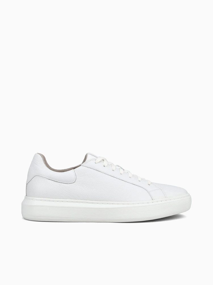 U Deiven White Leather