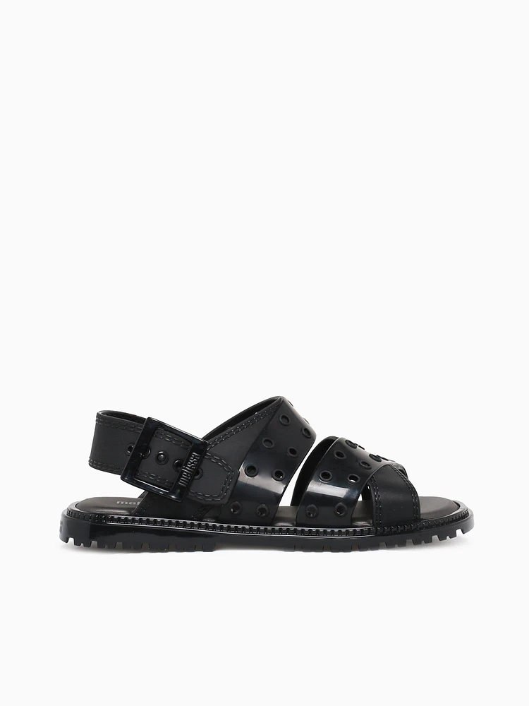 Lock Sandal Black Jelly