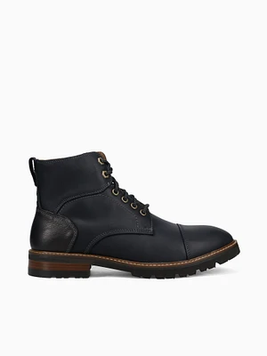 Renegade Cap Toe Black Crazy Horse