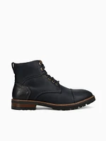 Renegade Cap Toe Black Crazy Horse