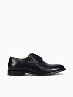 Rucci Cap Toe Black Smooth