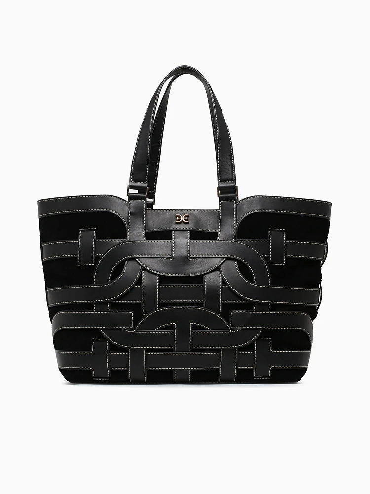 Bay Large Shopper Tote Black