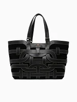 Bay Large Shopper Tote Black