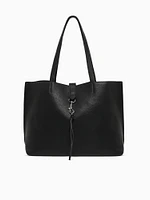 Hook Shopper Tote Black