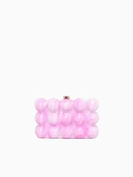 Bubble Box Bag Fuchsia