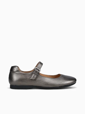 Kaylee Dark Pewter Metallic Nappa