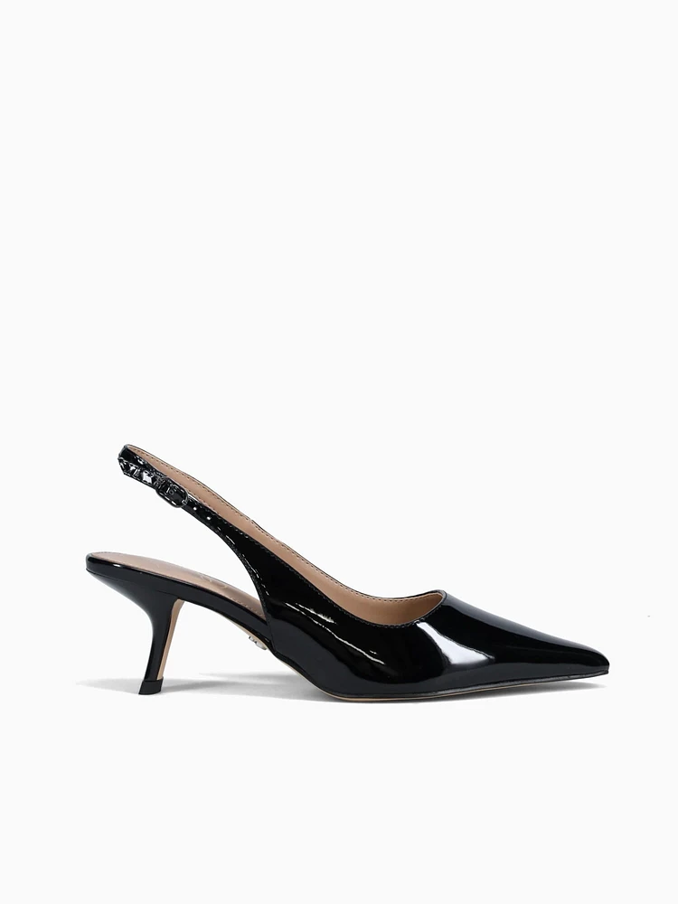 Bianka Sling Black Patent