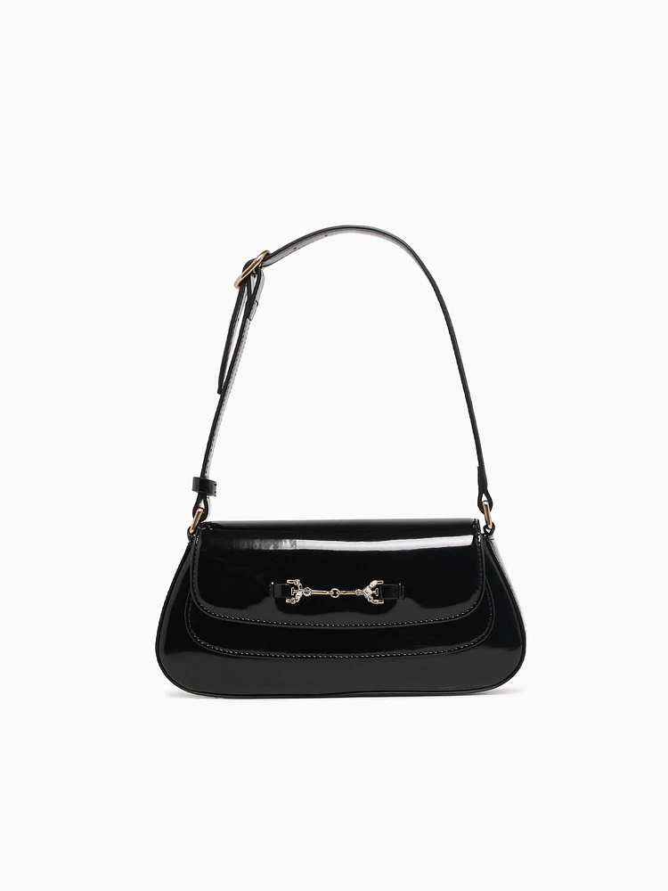 Loraine Small Shoulder Bag Black