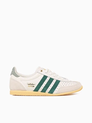 Japan White Green leather