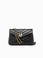 Lf Shoulder Bag Black Leather