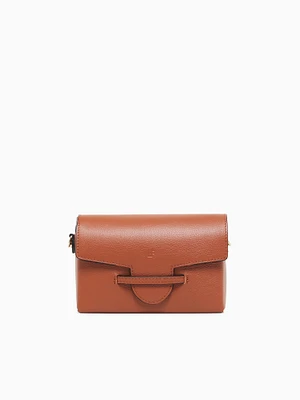 Caro Crossbody Cuoio Bruno Leather