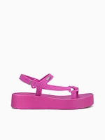 Downtown Platform Dark Pink Jelly