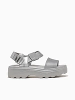 Kick Off Sandal Metal Silver Jelly
