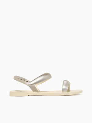 Eclipse Sandal Beige Gold jelly