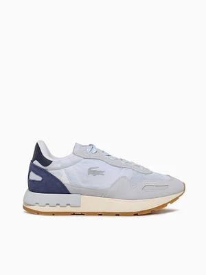 Partner Ltblu Dkblu nylon Suede