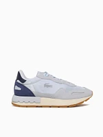 Partner Ltblu Dkblu nylon Suede