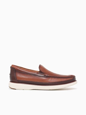 Tropic Moc Toe Venetian Cognac Chest lea