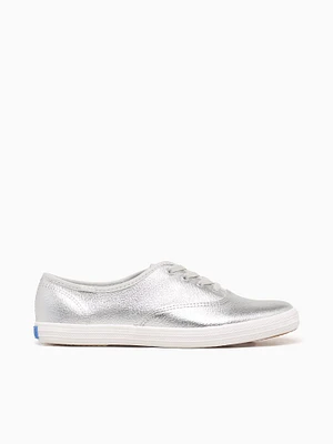 Keds Champion Lea Lux Silver Leather