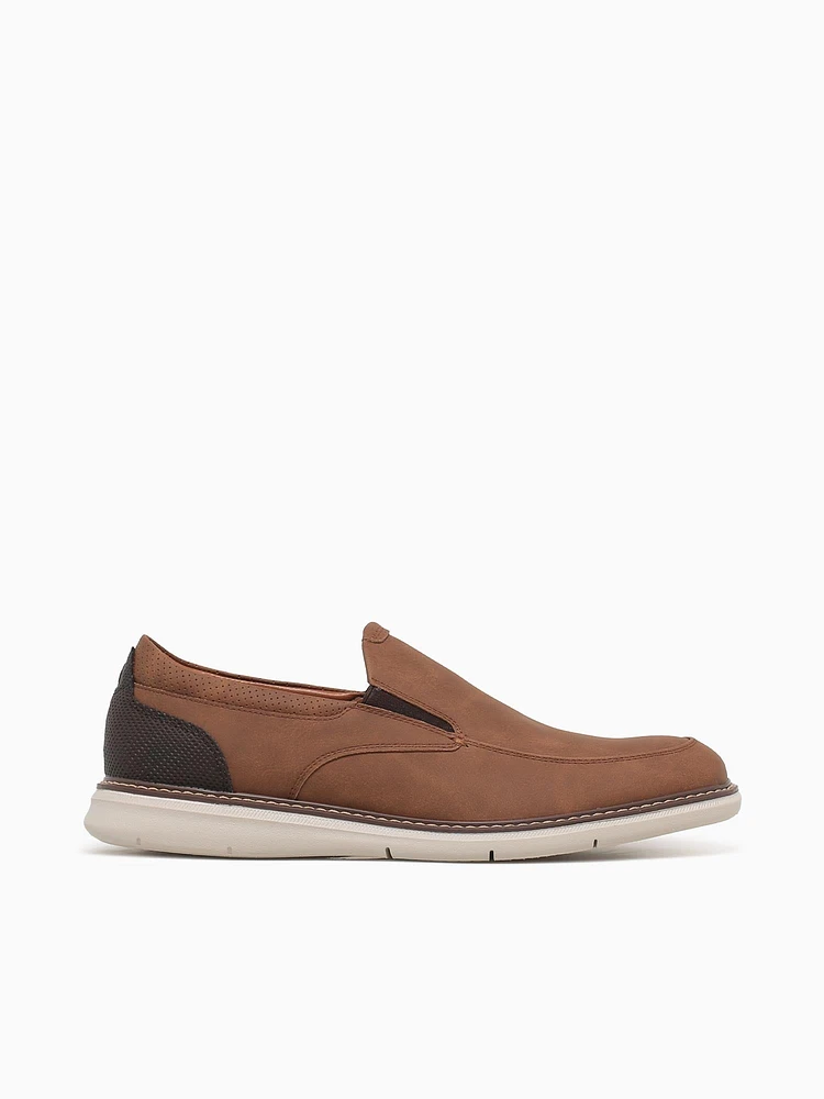 Chase Casual Moc Toe Cognac Multi