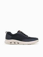 Ponte Knit Moc Toe Navy Multi