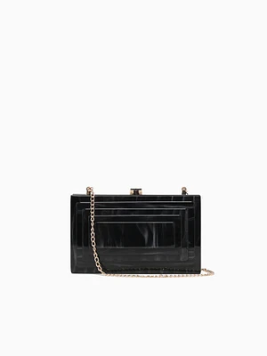 Vienna Clutch Black