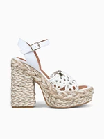 Laguna Croche Blanco Leather