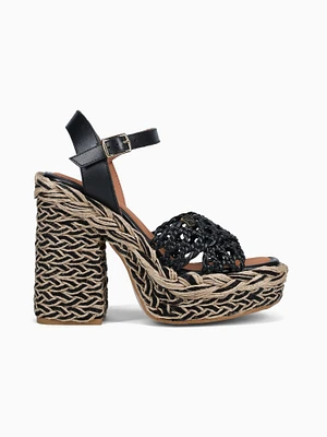 Laguna Croche Negro Leather