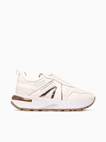 Liverpool Woman White Copper leather