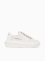 Lancaster Woman White Lt.ivory leather