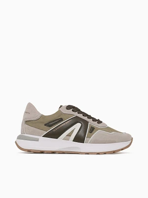 Liverpool Man Lt.green Lt.grey leather
