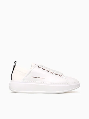 Wembley Woman Total White Leather