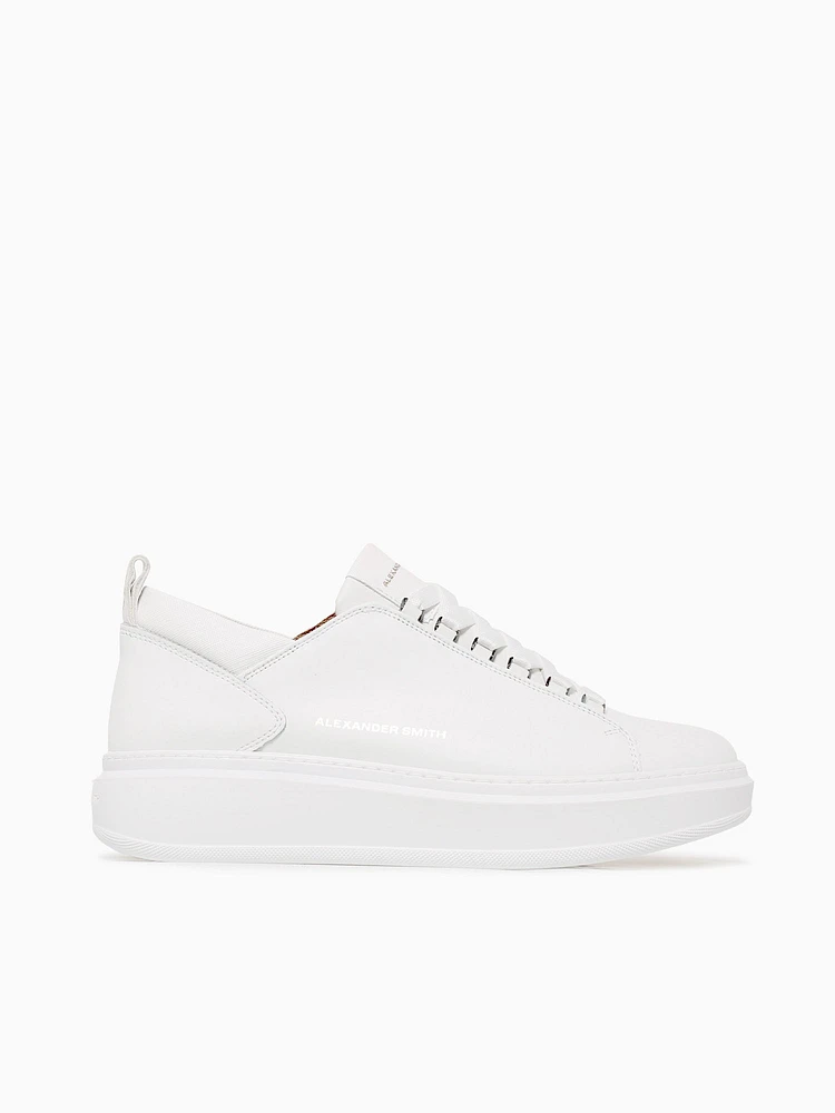 Wembley Man Total White Leather