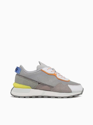 Pulsar Woman Gris Mesh Suede