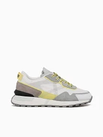 Pulsar Woman Blanco Mesh Suede