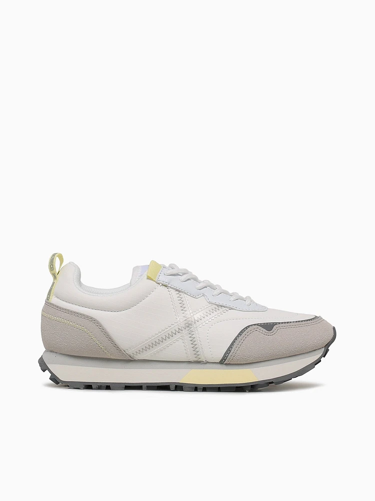 Next Blanco Nylon Suede