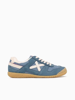 Goal Azul Suede Mesh