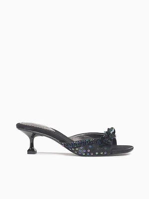 Juliana Black Satin