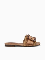 Bambi Cuoio Raffia