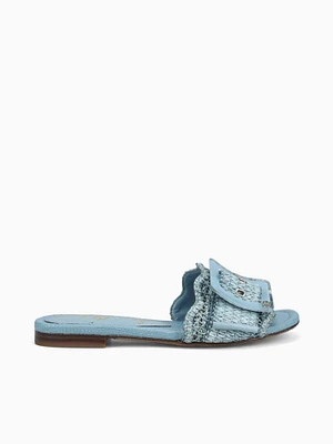 Bambi Coastal Blue Raffia