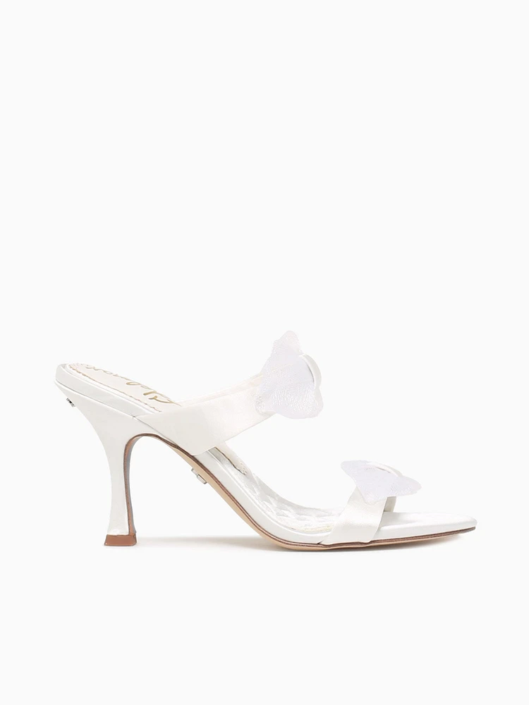 Jasmin Bright White Satin