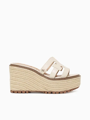 Laine Modern Ivory Leather