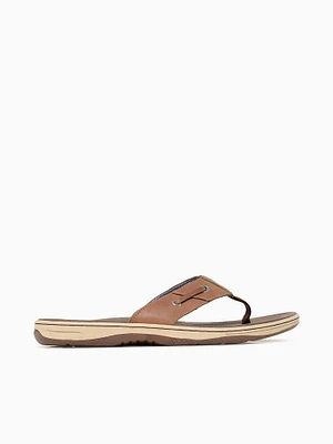 Baitfish Thong Tan Leather