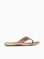 Baitfish Thong Tan Leather