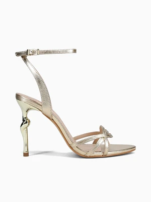 Wild Champagne Nappa Metal