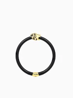Fauna Lion All Weather Bangle (AWB) - Black