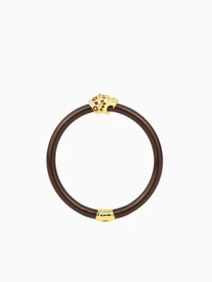 Fauna Panther All Weather Bangle (AWB) - Chocolate