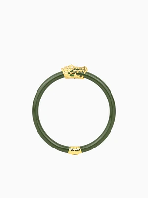 Fauna Crocodile All Weather Bangle (AWB) - Jade