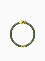 Fauna Crocodile All Weather Bangle (AWB) - Jade