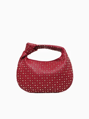 Brigitte Studded Large Red